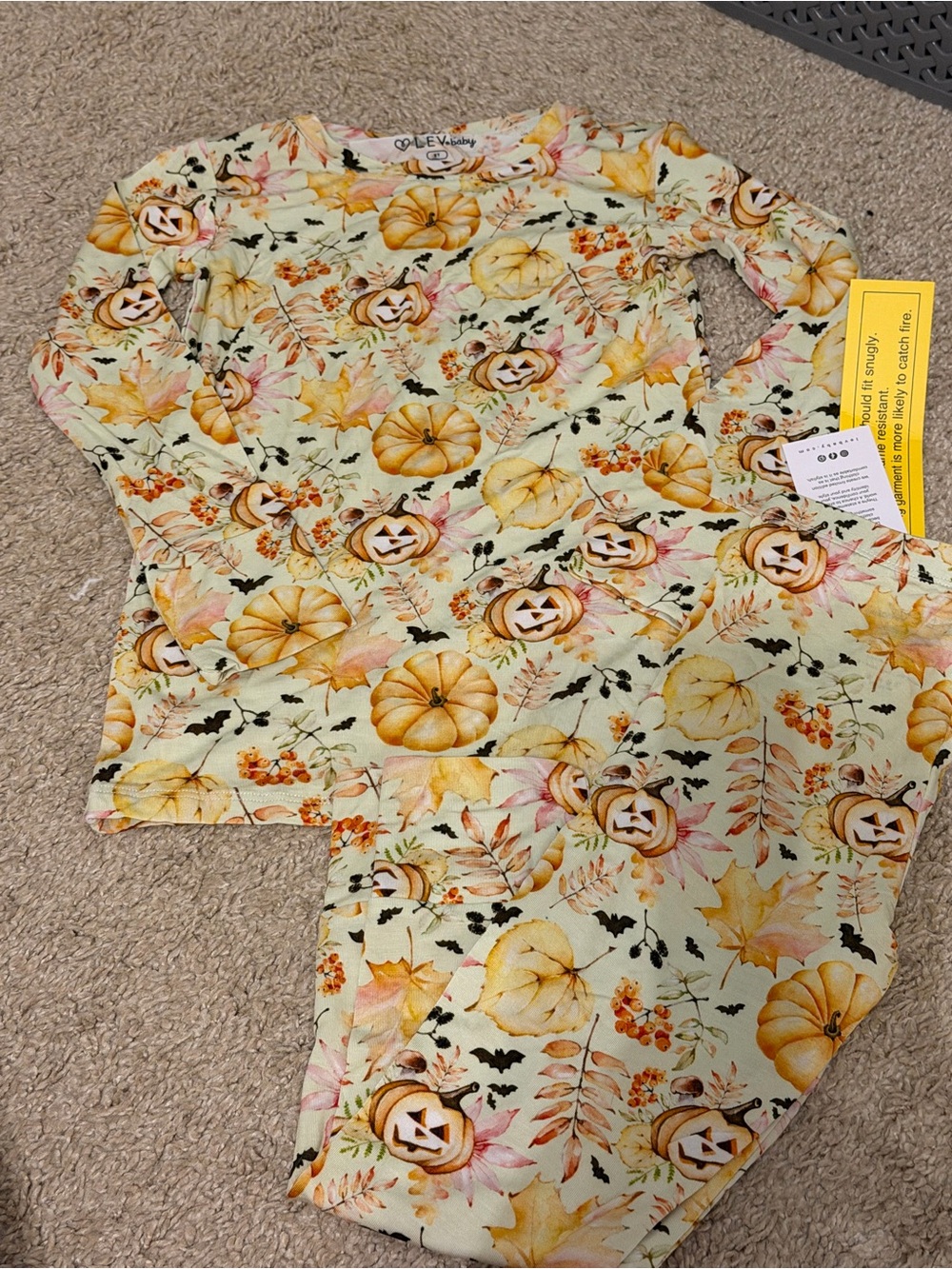Lev Baby Bamboo pajamas 5T- 3 pairs